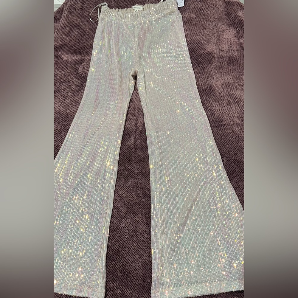 Sequin pants